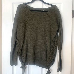 Garage | Green Sweater